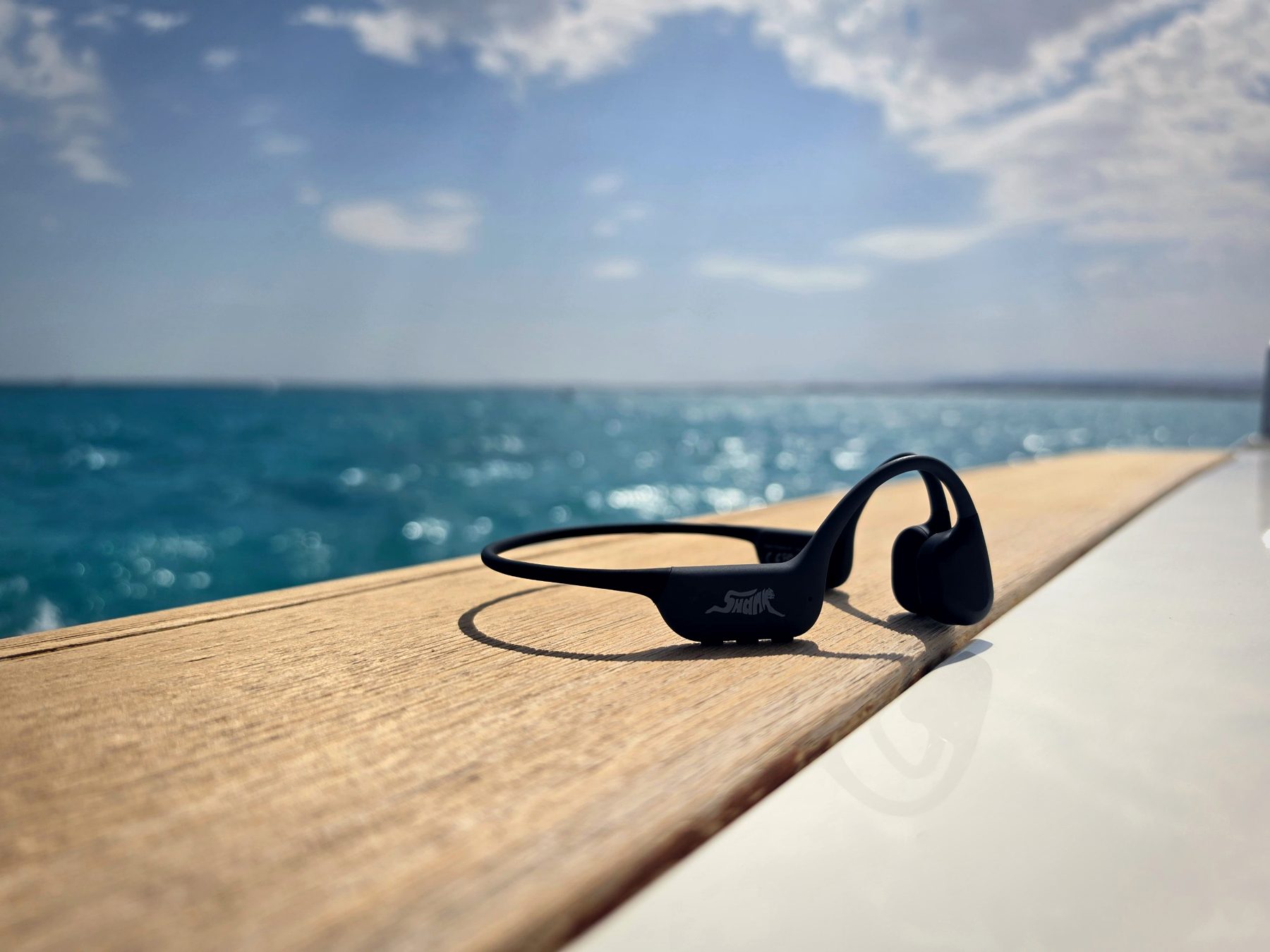 Shank ProSwim X5 by the sea